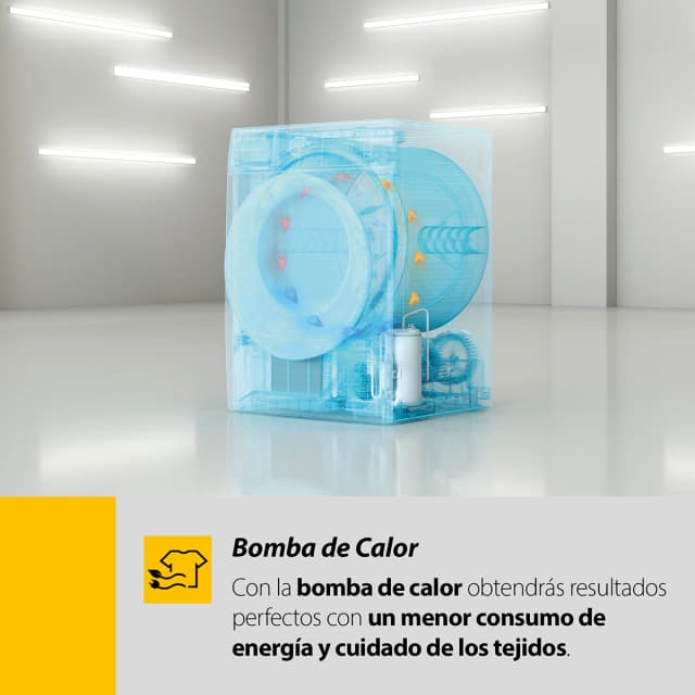 Thumbnail 2 de Whirlpool C WD 84M WBS SPT secadora bomba de calor 8 kg