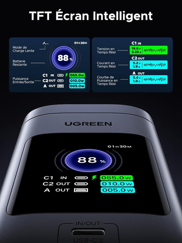 Thumbnail 6 de UGREEN Nexode 20000 mAh Power Bank
