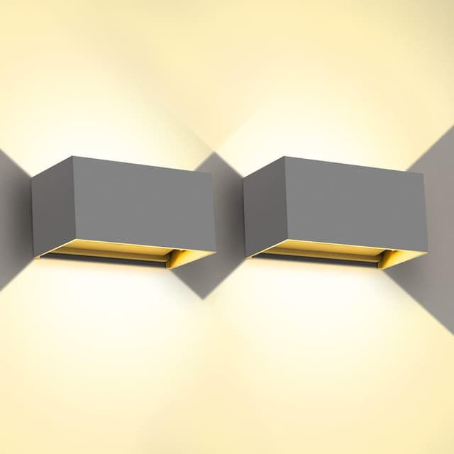 Detalle de Kingwen applique LED 20 W IP65 2 pezzi