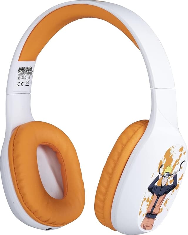 Detalle de Konix Naruto Shippuden Auriculares Inalámbricos Bluetooth 5.3 🎧 30h