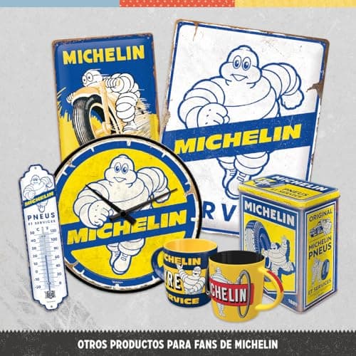 Detalle 2 de Plaque rétro Michelin 30 x 40 cm ⚙