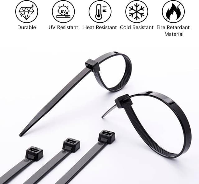 Thumbnail 3 de JelKen 250 Pack Cable Ties 300mm