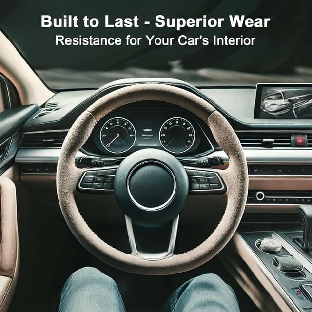 Thumbnail 5 de RadiantDecor Premium Black Suede Wrap 17x70 inch