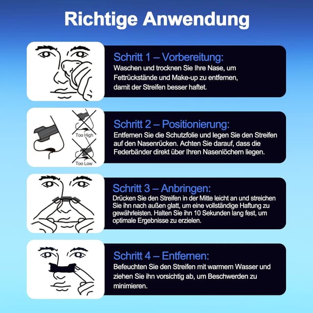 Thumbnail 5 de ZenithHome Nasenpflaster 50er Pack