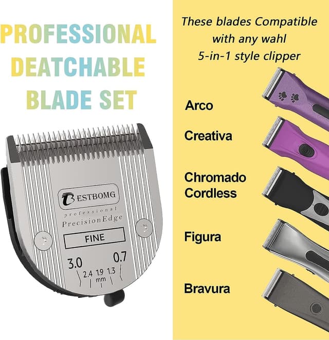 Thumbnail 1 de BESTBOMG 5-in-1 Hundeklingen 0,7–3 mm