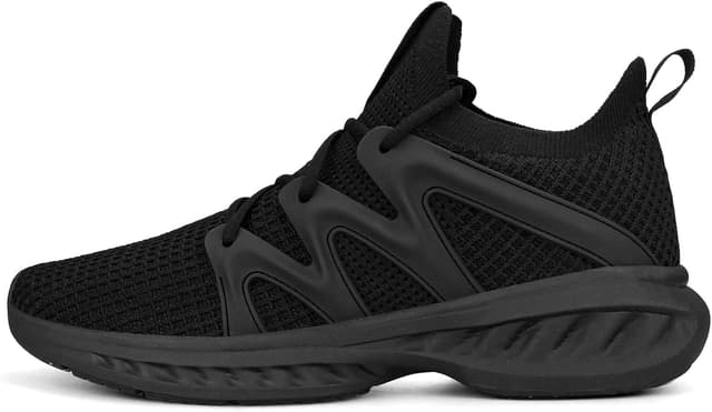 Detalle de Pujcs Men’s Slip-On Walking Shoes — Lightweight, Breathable, Non-Slip Athletic Sneakers