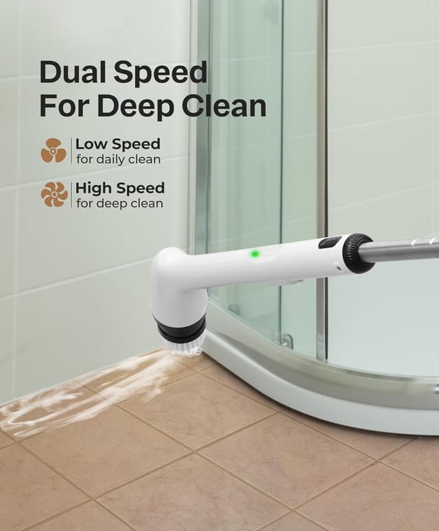 Detalle 2 de LyriFine Electric Cleaning Brush 7‑head for shower