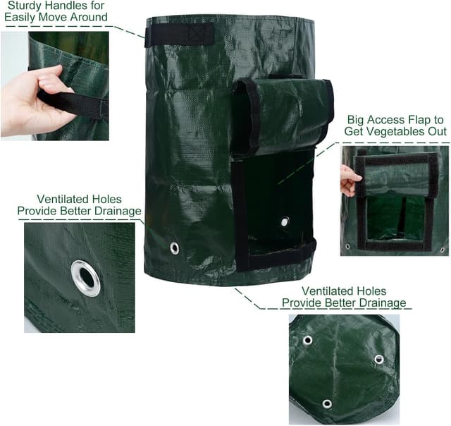 Thumbnail 5 de Lychee 4PCS 10 Gallon Potato Grow Bags