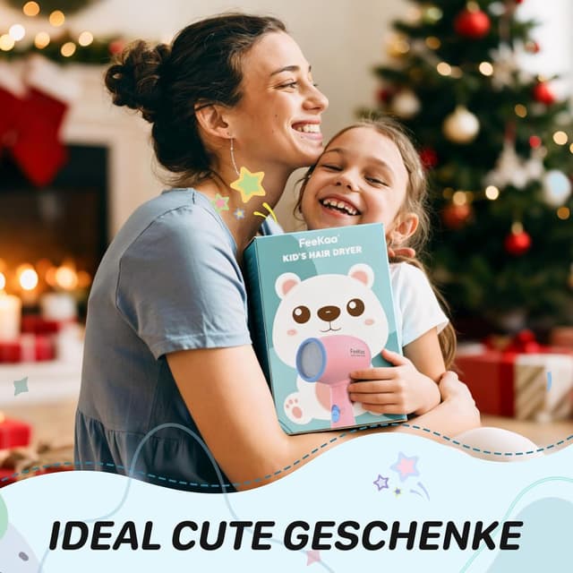 Thumbnail 6 de feekaa Kinderfön 550W MiniFöhn Rosa