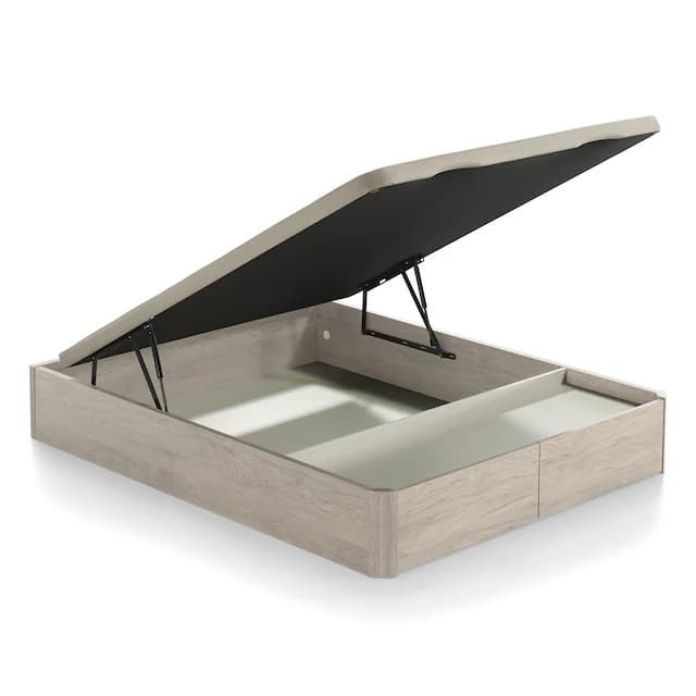 Detalle de Ecus Lira 🚪 Canapé abatible de madera elegante