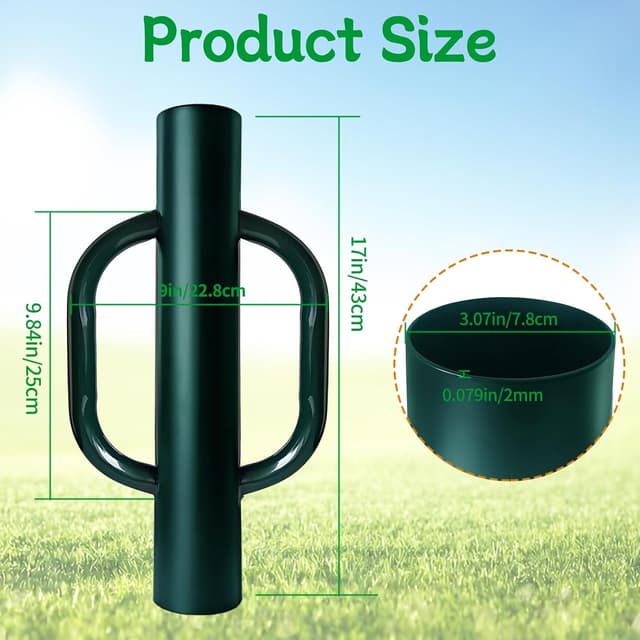 Detalle 2 de Sptchapn Fence Post Rammer T Post Driver