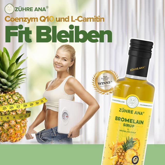 Detalle 2 de Zühre Ana Bromelain Sirup 250 ml 🍹