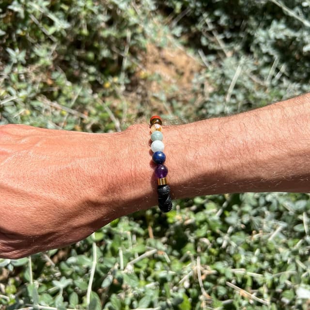 Thumbnail 4 de BERGERLIN 7 Chakra Armband 17–19 cm