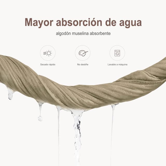 Detalle 2 de lulumoon Lätzchen Baby Dreieckstuch