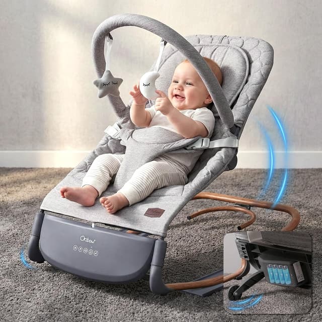 Imagen de Orzbow Electric Baby Bouncer 40lb en OfertitasTOP
