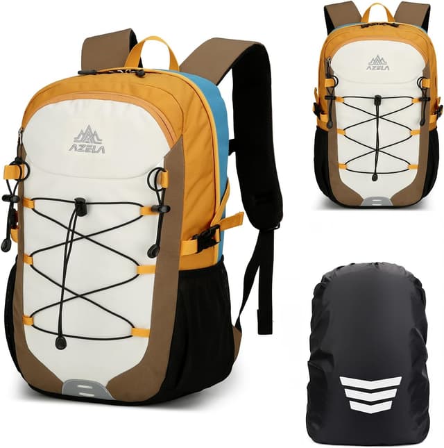 Thumbnail 6 de GES 30L Multi-Functional Hiking Backpack with Rain Cover – durable rucksack for school, work, camping, trekking and cycling