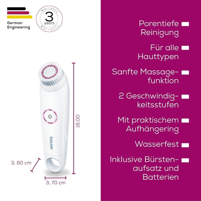 Thumbnail 5 de Beurer FC 45 Gesichtsbürste 2-stufig