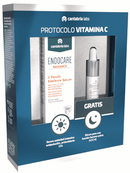 Detalle de Endocare C Ferulic Edafence 30 ml + Mini Age Barrier