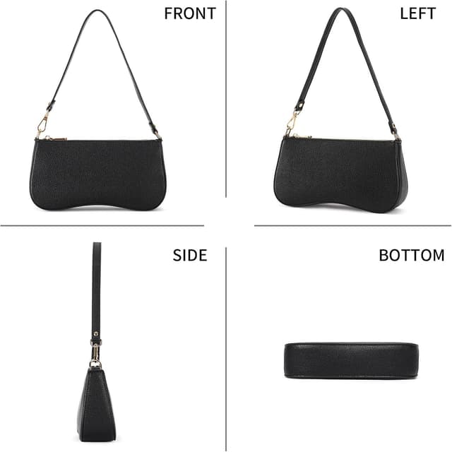 Detalle de FALAN MULE RFID crossbody phone bag for women in vegan leather-look with long strap and card slots