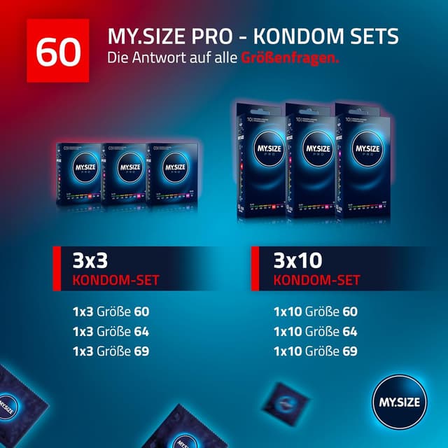 Thumbnail 5 de MY.SIZE PRO Kondom 60 mm 🛡