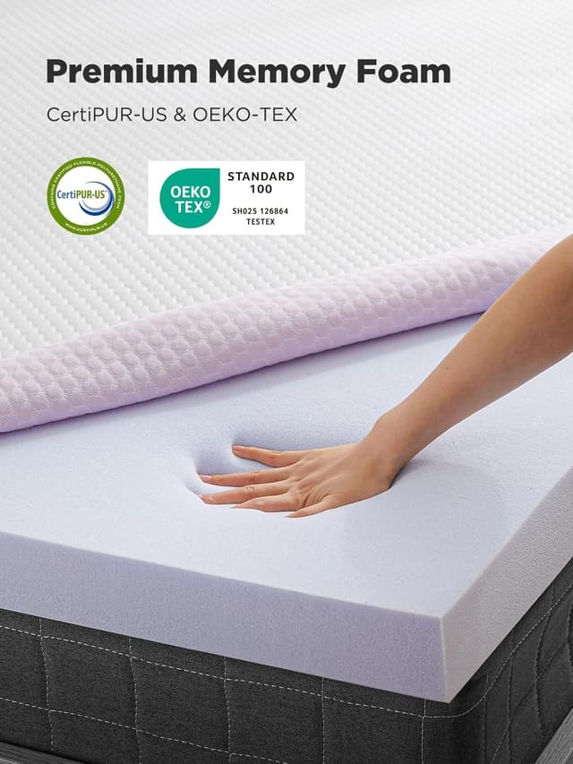 Thumbnail 6 de PERLECARE 3 Inch Gel Memory Foam Topper — Twin
