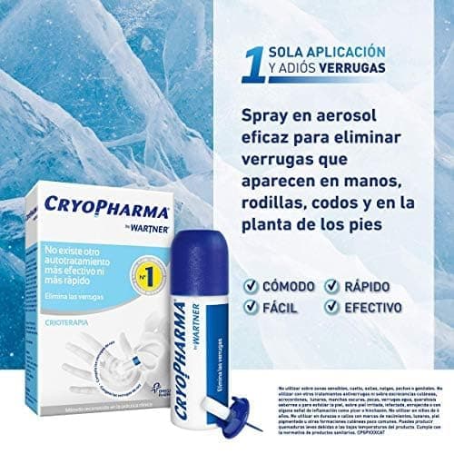 Thumbnail 6 de Cryopharma Tratamiento Anti Verrugas en spray Cryogenización de verrugas comunes y plantares (50 ml)