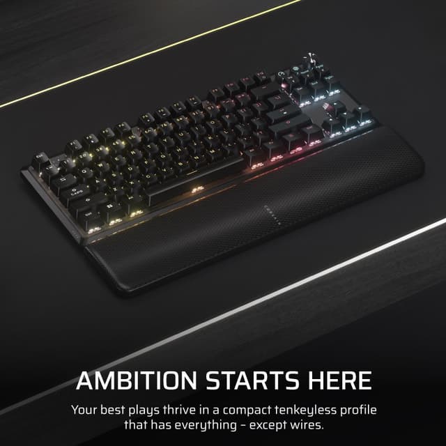 Thumbnail 1 de Corsair K70 CORE TKL Wireless MLX Red V2 Negro