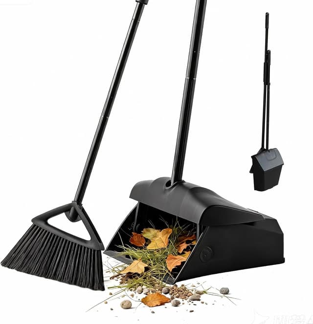 Detalle de Eyliden Long Handled Dustpan and Brush Set