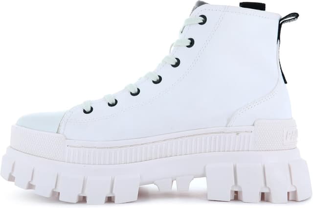 Detalle de Stivaletti donna Palladium Revolt Hi TX con tacco da 5 cm