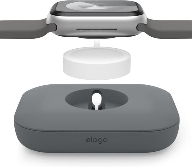 Thumbnail 1 de elago Chargeur magnétique compatible Apple Watch et AirPods Pro 2, compact