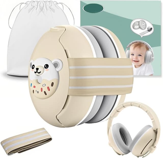 Imagen de Robofun Cascos Bebe Antiruido 3 en 1 en OfertitasTOP