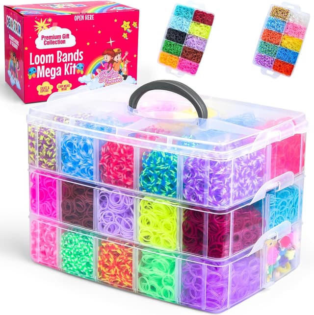 Detalle de DEVA DEVA STASH loom bands kit 15200+