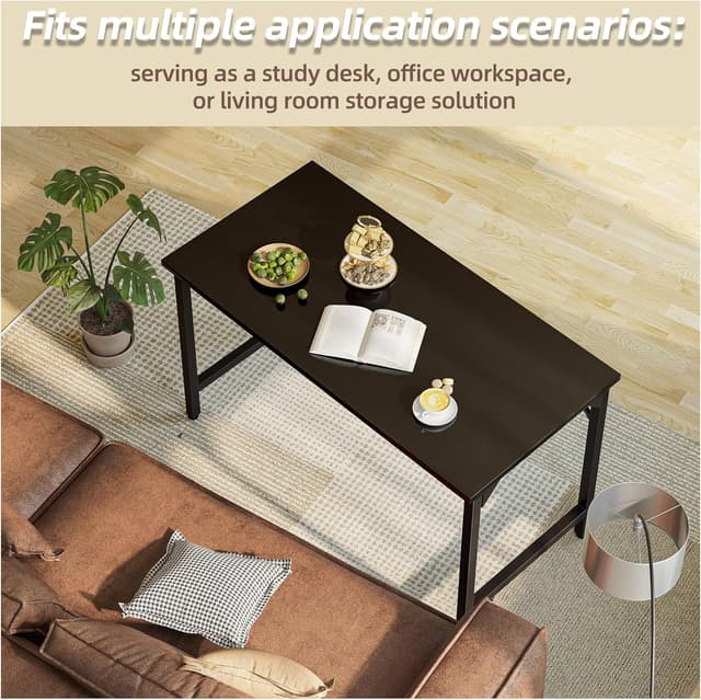 Detalle 2 de Grandder 80 cm computer desk for small spaces