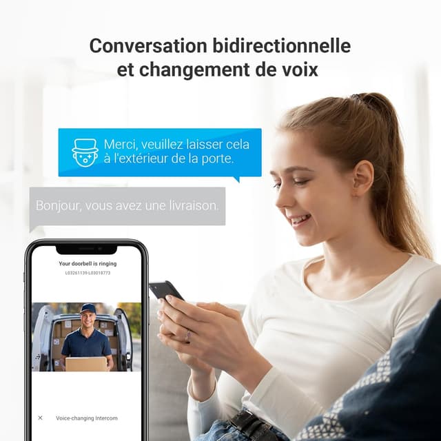 Thumbnail 5 de EZVIZ CP5 visiophone WiFi 1080p, écran 7" tactile