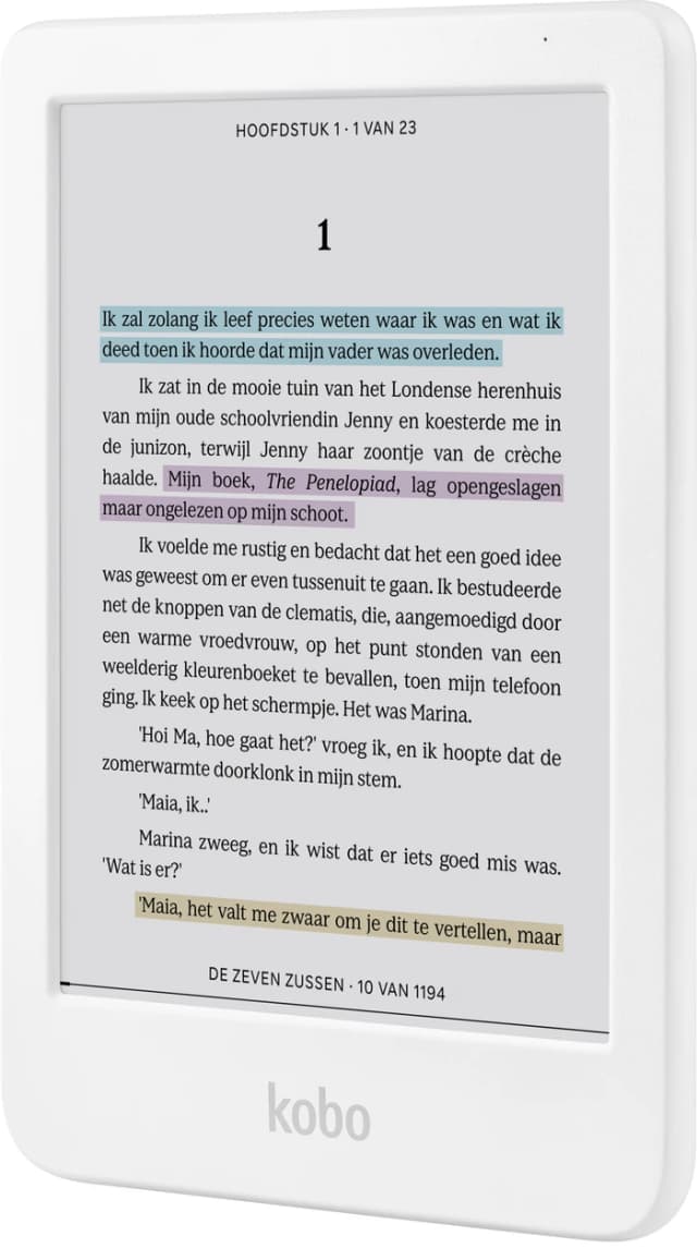 Thumbnail 1 de Kobo Clara Colour Weiß 6" eBook-Reader 📚