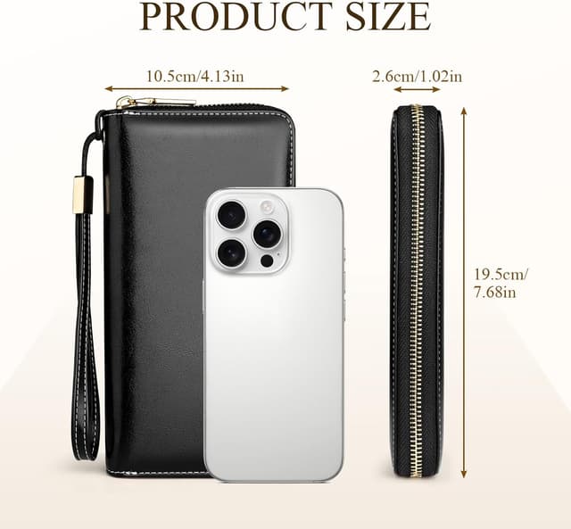 Thumbnail 1 de GlasFlength Monedero RFID Mujer 20 cm