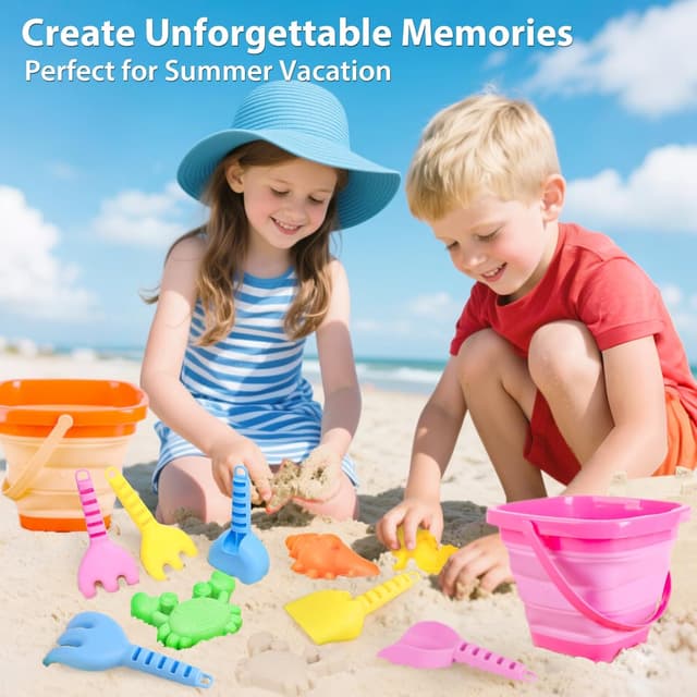 Detalle 1 de YIMORE Sandspielzeug Set 14-teilig