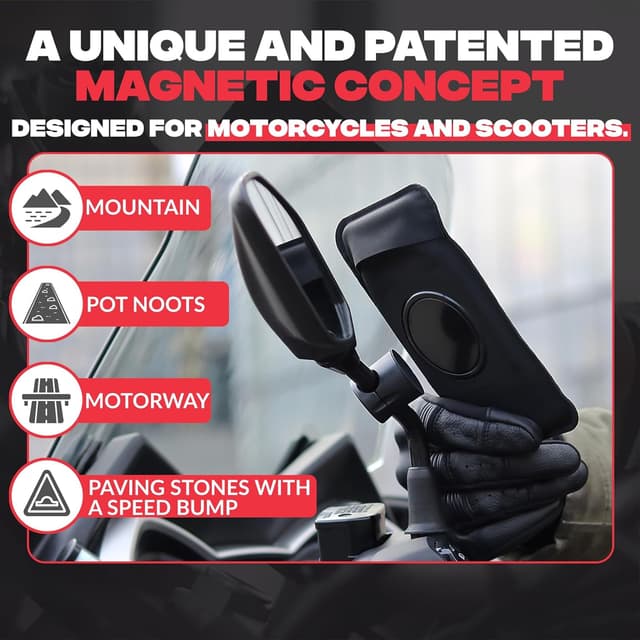 Detalle 2 de Shapeheart Magnetic phone holder for 9 kg