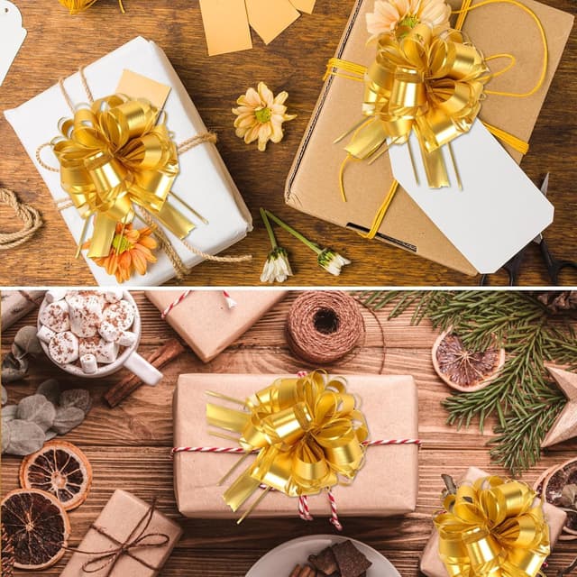 Thumbnail 5 de TayBong 20 Stück Geschenkschleife 16cm 🎀