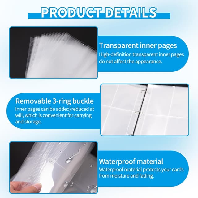 Thumbnail 1 de Vilntrosia trading card binder, 900 pockets