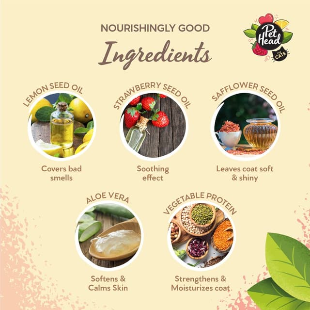 Detalle 1 de Pet Head Felin' Good, mousse sans rinçage 200 ml