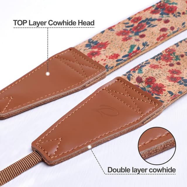 Detalle 2 de Padwa Lifestyle Cork Camera Strap 5 cm
