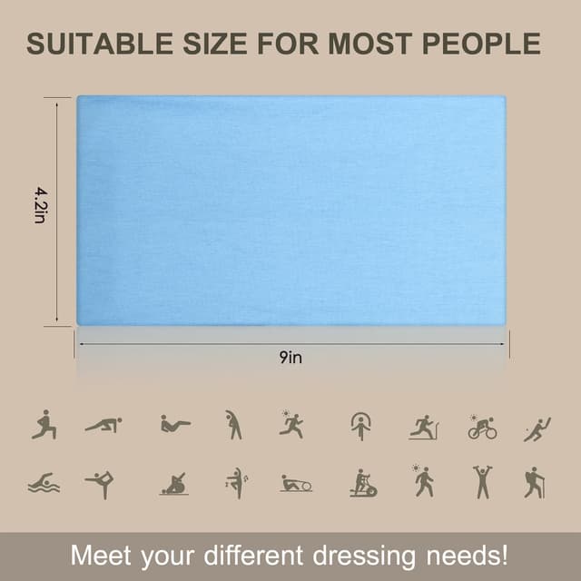 Thumbnail 1 de DiyJibb Lot de 7 bandeaux larges 24,1 cm đź§Ł