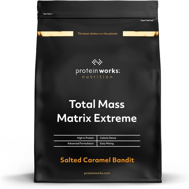 Thumbnail 6 de THE PROTEIN WORKS Total Mass 1kg gainer 🥤