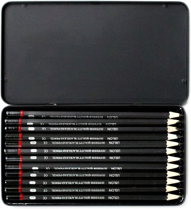 Thumbnail 6 de YSLON Professional Sketching Pencils set, 12-count ✏