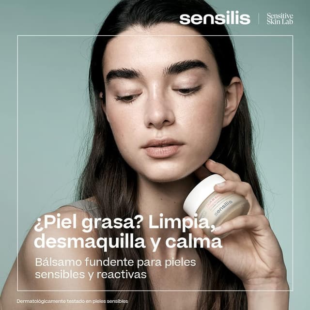 Detalle 2 de Sensilis Calm in Balm (50 ml) – balsamo detergente intensivo per pelli sensibili e reattive