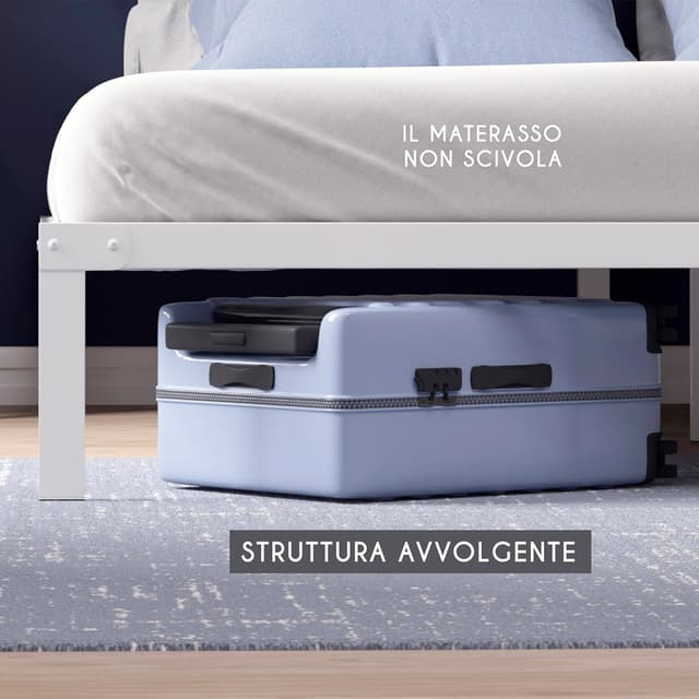 Thumbnail 5 de Dreamzie Struttura Letto Matrimoniale 90x190 Altezza 41 cm