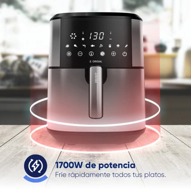 Thumbnail 1 de Origial FRYFIT freidora de aire 8 L 1700W 🍟
