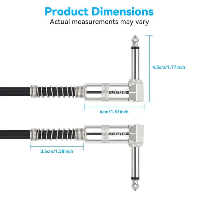 Detalle 2 de OTraki Cavo per Chitarra 1M Angolo Retto