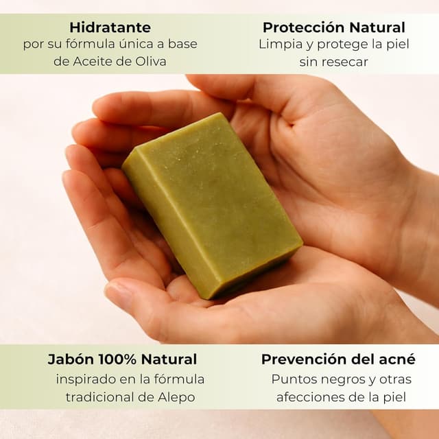 Detalle 2 de CABRERIZO SOAP 3x75 g Jabón de Alepo natural